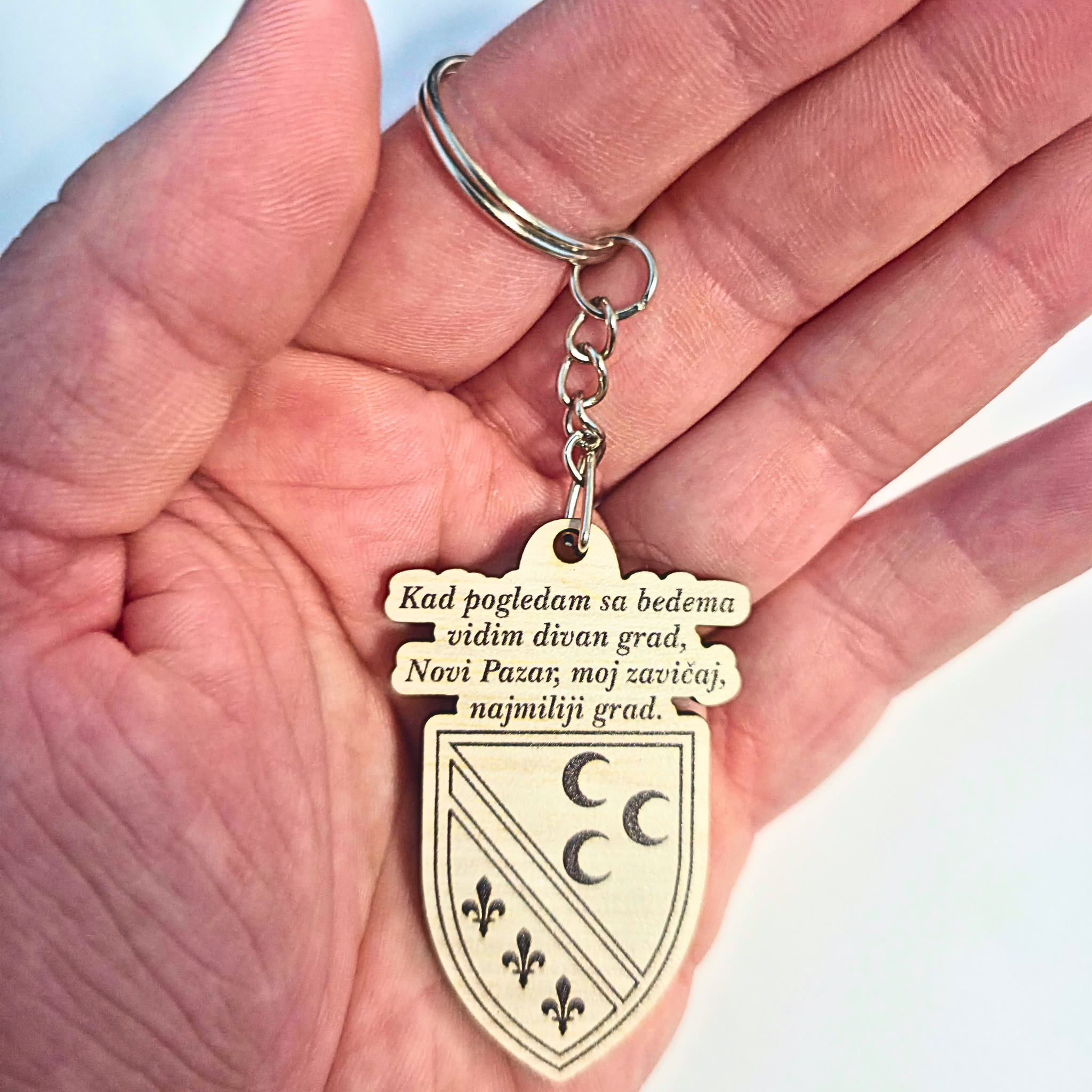 Drveni Sandžak privezak